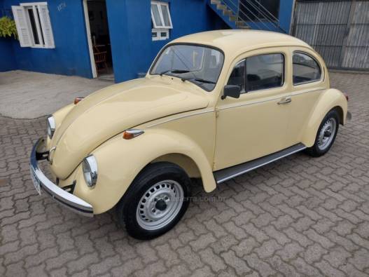 VOLKSWAGEN - FUSCA - 1981/1981 - Bege - R$ 25.000,00