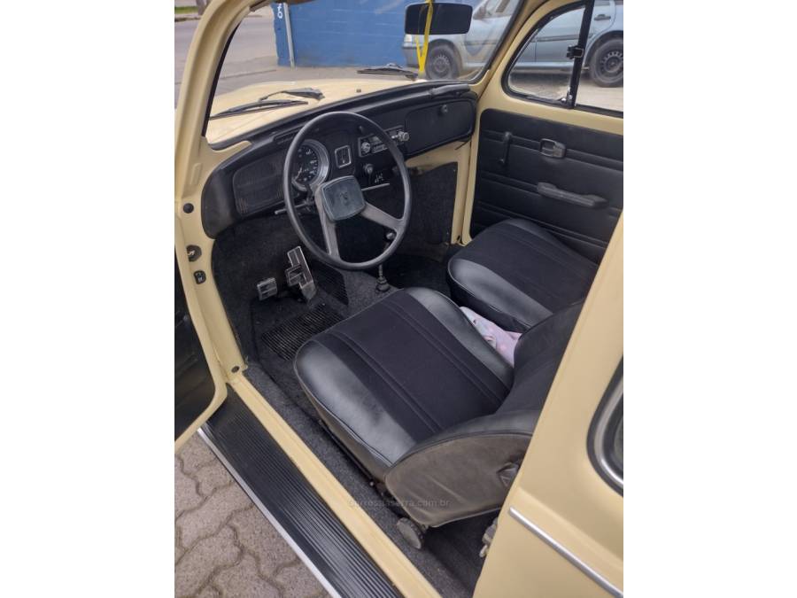 VOLKSWAGEN - FUSCA - 1981/1981 - Bege - R$ 25.000,00